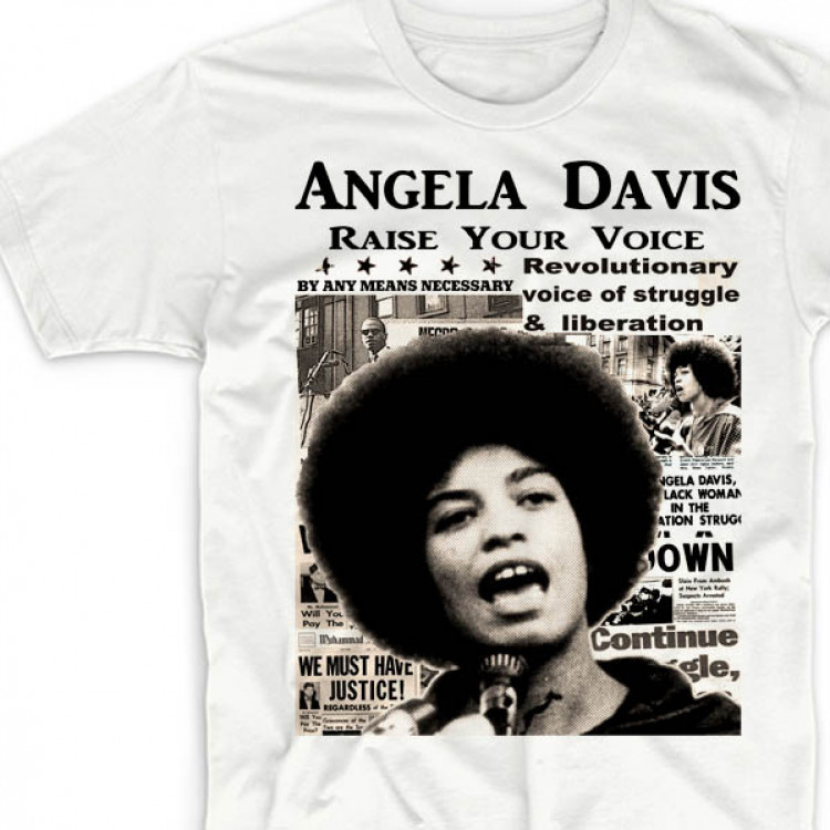 Angela Davis T Shirt Black History Month Icon